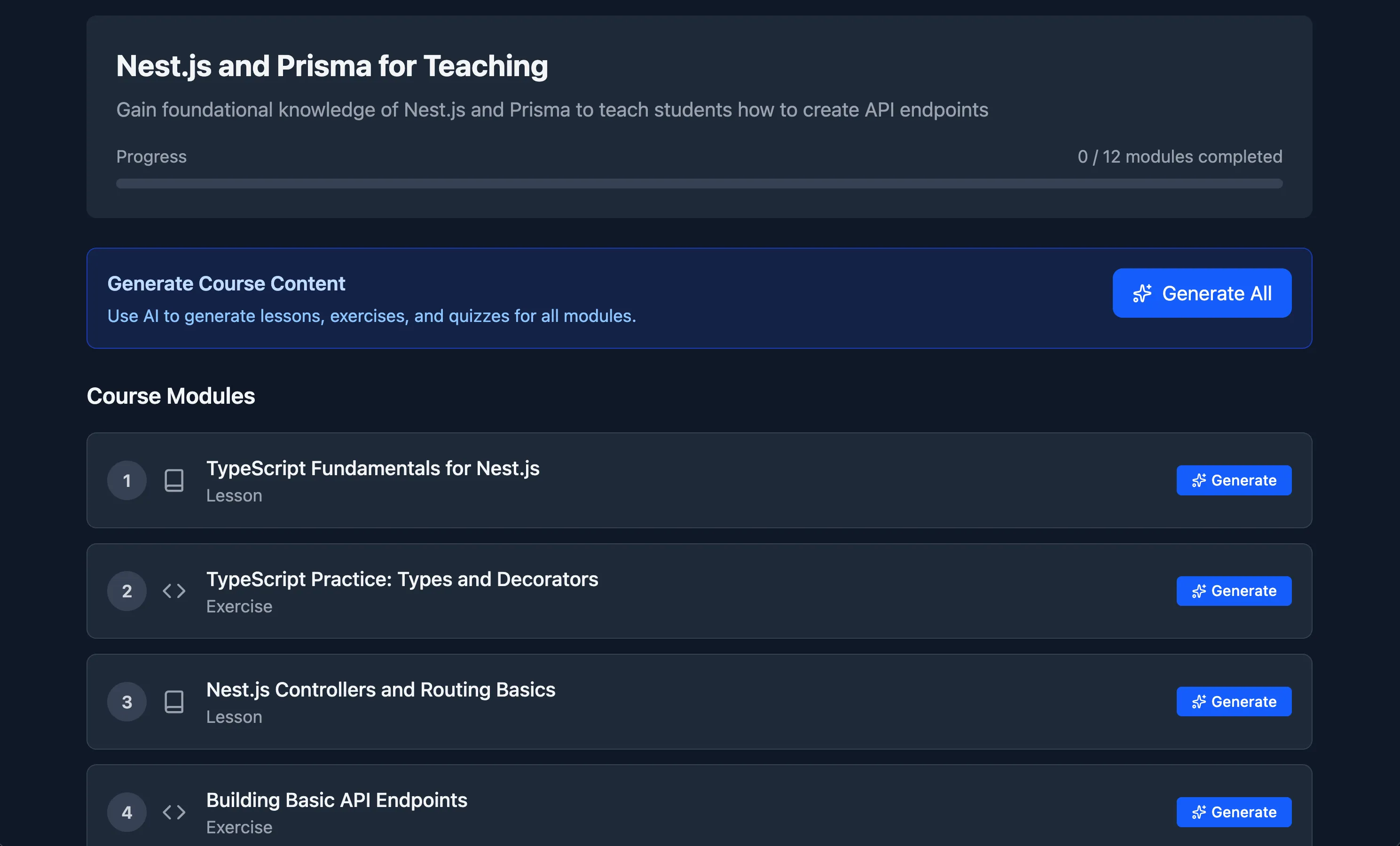 Personal Lesson Agent screenshot 1 of 3