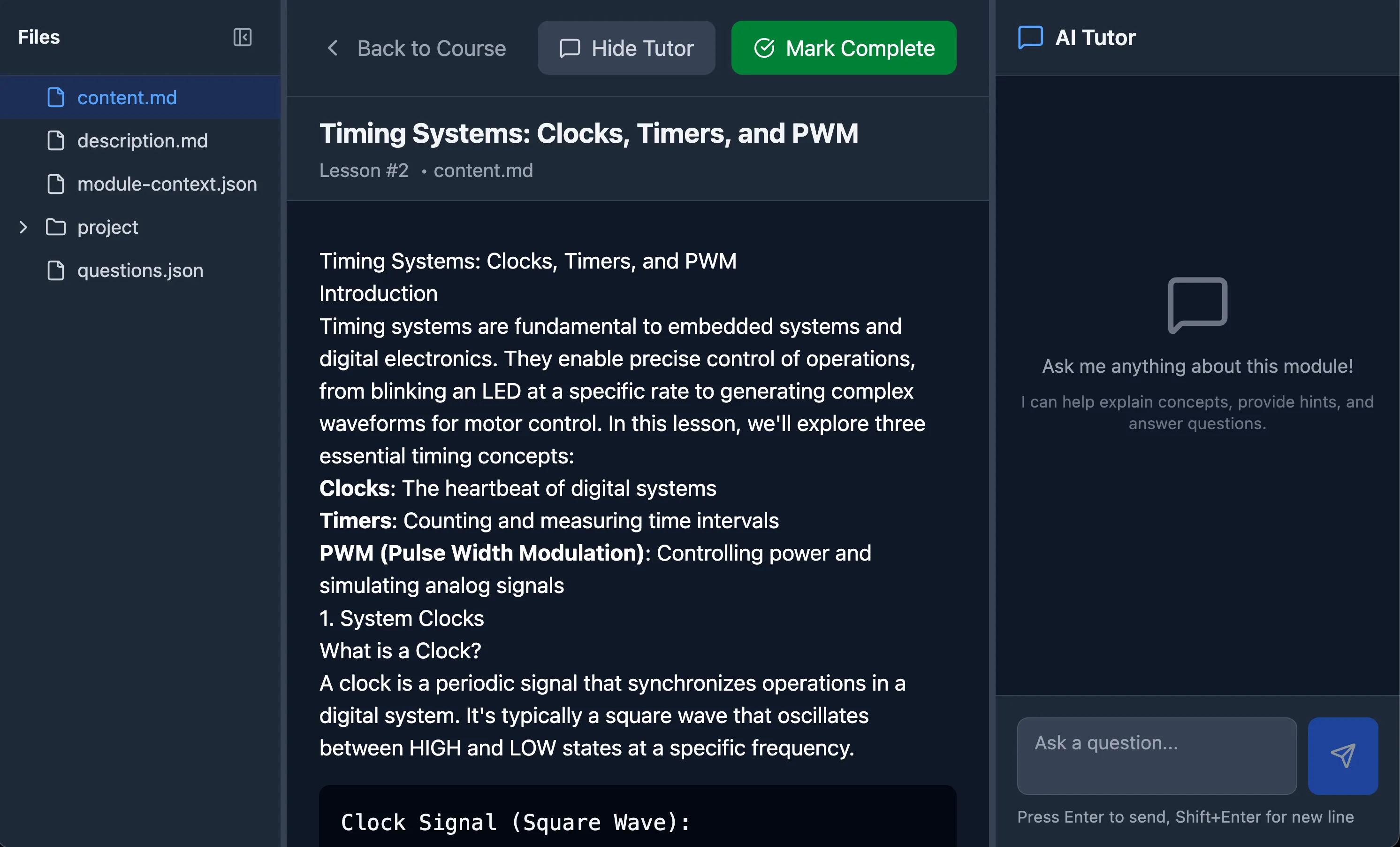 Personal Lesson Agent screenshot 3 of 3